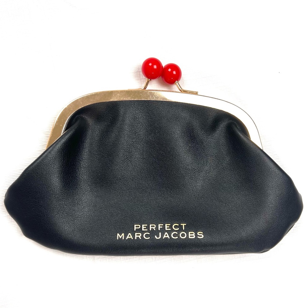 Marc Jacobs Makeup Lipstick Pouch Snap Case Black
